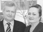 На знімку: подружжя Ковальських П'ятірки директора школи