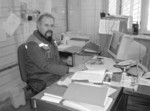 На знімку: Л. П. Деркач Як живуть і працюють у Чорнобильській зоні