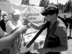На знімку: урочиста мить нагородження переможців змагань. Всеукраїнський меморіал у Маньківці