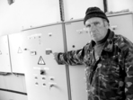 На знімку: Іван Володимирович Зарицький. Запрацювала перша турбіна ГУС у Великій Киріївці