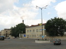 Біля автовокзалу