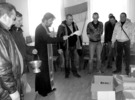 Освятили передачі для бійців АТО